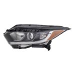 Left Headlamp assy composite EX|EX-L|LX|SPORT; Halogen CAPA - HONDA HR-V 2019-2022
