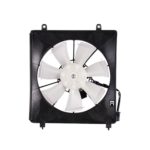 Condenser fan Sedan; 4 Cyl; Toyo Brand; Motor/Blade/Shroud Assy - ACURA TLX 2015-2020