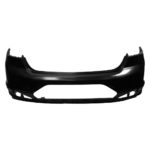 Rear Bumper Primed w/o Sport & Sensors (Korea Built) - HYUNDAI ELANTRA 2019-2020