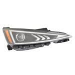 Right Headlamp assy composite Halogen; w/LED Daytime Running Lamps - HYUNDAI ELANTRA 2019-2020