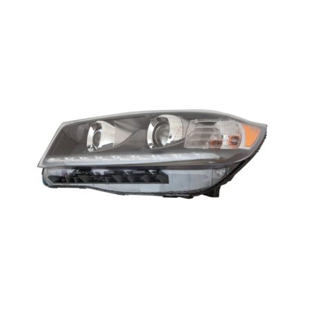 Left Headlamp assy composite Halogen; w/o Adaptive Headlamps CAPA - KIA SORENTO 2019-2020