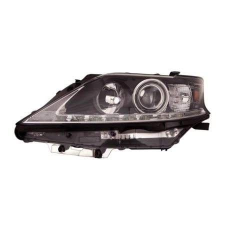 Left Headlamp lens/housing HID; Japan Built CAPA - LEXUS RX350 2013-2015