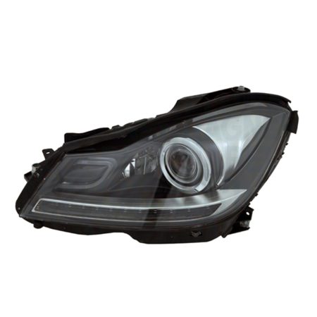 Left Headlamp assy composite W204; Coupe; w/Cornering Lamps - MERCEDES-BENZ C350 2012-2015