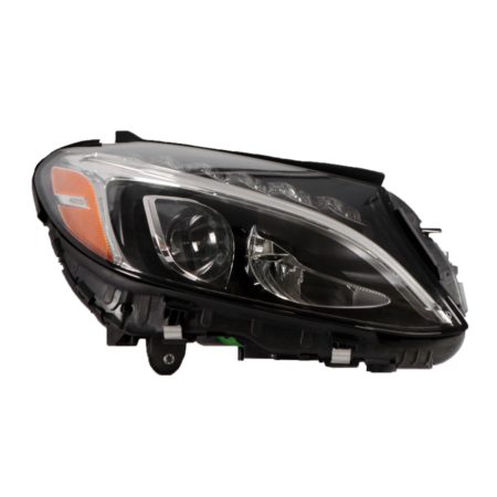 Right Headlamp assy composite W205; Sedan; LED; w/o Cornering Lamps - MERCEDES-BENZ C300 2015-2018