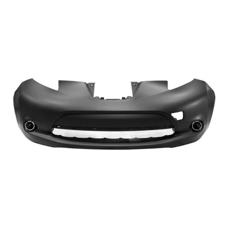 Front bumper cover w/o Fog Lamps; prime - NISSAN LEAF 2013-2017