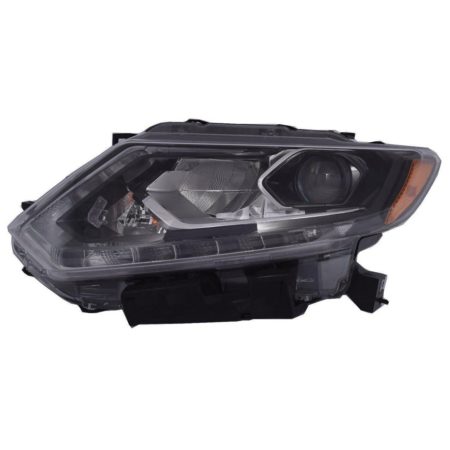 Left Headlamp assy composite LED; w/Auto Light Control CAPA - NISSAN ROGUE 2016-2016