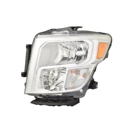 Left Headlamp assy composite S|SV; Halogen CAPA - NISSAN TITAN 2020-2023