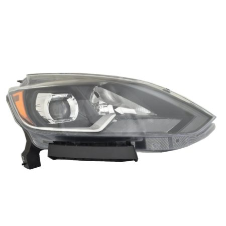 Right Headlamp assy composite LED CAPA - NISSAN SENTRA 2018-2019