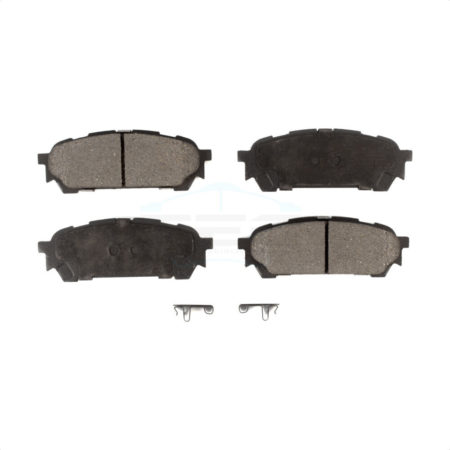 Rear Ceramic Disc Brake Pads TEC-1004 For Subaru Forester Impreza Saab 9-2X