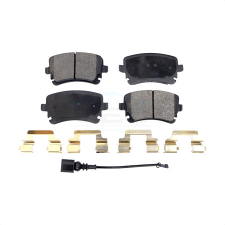 Rear Ceramic Disc Brake Pads TEC-1018 For Audi A6 Quattro Q5 S4 A4 S5 A8 RS4 Volkswagen Phaeton S6