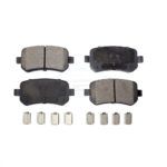 Rear Ceramic Disc Brake Pads TEC-1021 For 2004-2007 Ford Freestar Mercury Monterey