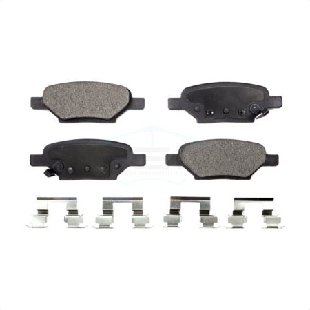 Rear Ceramic Disc Brake Pads TEC-1033 For Chevrolet Malibu Pontiac G6 Cobalt Saturn Ion HHR Aura G5