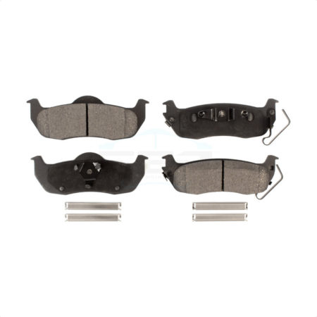 Rear Ceramic Disc Brake Pads TEC-1041 For Jeep Nissan Grand Cherokee TITAN Armada Commander INFINITI