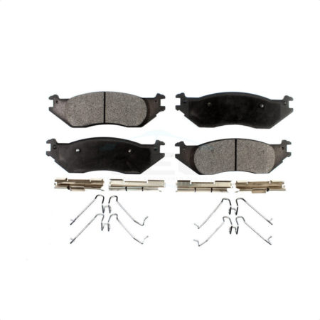 Front Ceramic Disc Brake Pads TEC-1045 For Ford E-150 Club Wagon Econoline