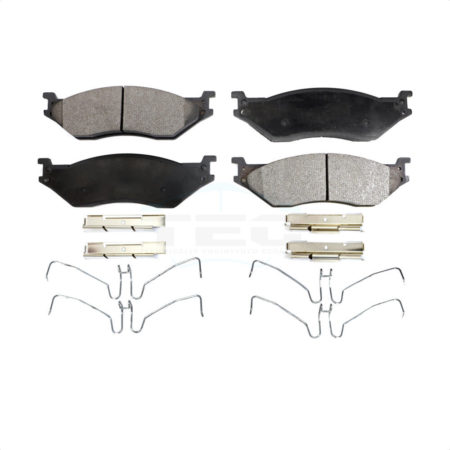 Ceramic Disc Brake Pads TEC-1066 For Ford F-450 Super Duty F-550 F-59 Commercial Stripped Chassis IC