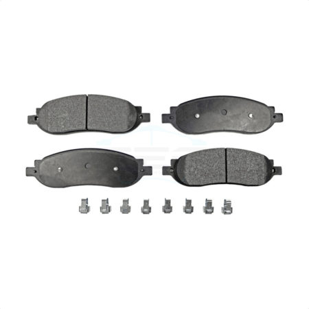 Rear Ceramic Disc Brake Pads TEC-1068 For 2005-2007 Ford F-250 Super Duty F-350