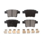 Rear Ceramic Disc Brake Pads TEC-1071 For Ford Five Hundred Freestyle Taurus Mercury Montego X Sable