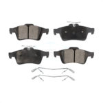 Rear Ceramic Disc Brake Pads TEC-1095 For Ford Focus Escape Mazda 3 Chevrolet Cobalt Transit Connect