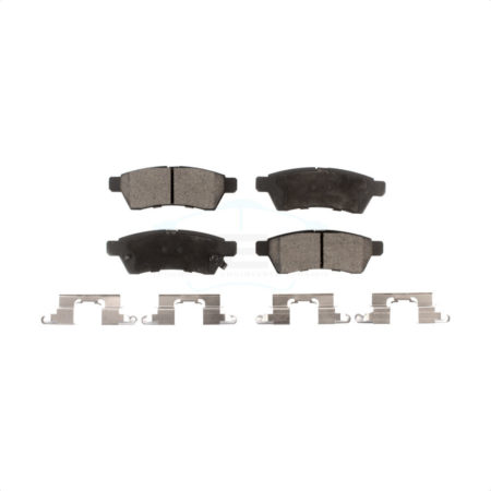 Rear Ceramic Disc Brake Pads TEC-1100 For Nissan Frontier Xterra Suzuki Equator