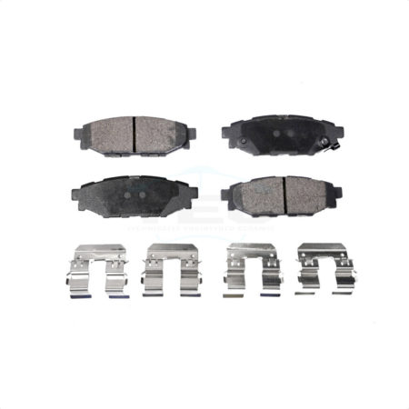 Rear Ceramic Disc Brake Pads TEC-1114 For Subaru Forester Outback Impreza Crosstrek Legacy XV WRX