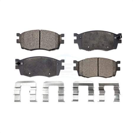 Front Ceramic Disc Brake Pads TEC-1156 For 2006-2011 Hyundai Accent Kia Rio Rio5