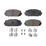 Front Ceramic Disc Brake Pads TEC-1184 For Toyota Yaris Prius C Scion iQ