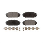 Front Ceramic Disc Brake Pads TEC-1184A For Toyota Prius Corolla Lexus CT200h Prime Plug-In AWD-e