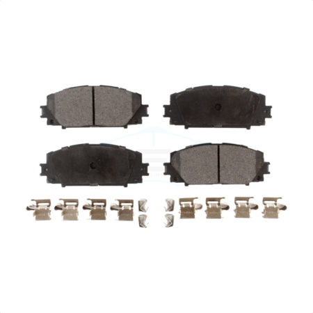 Front Ceramic Disc Brake Pads TEC-1184A For Toyota Prius Corolla Lexus CT200h Prime Plug-In AWD-e