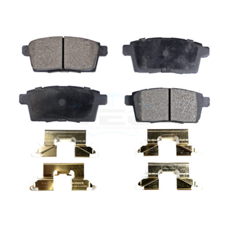 Rear Ceramic Disc Brake Pads TEC-1259 For Ford Edge Mazda CX-9 CX-7 Lincoln MKX