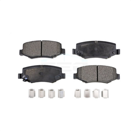 Rear Ceramic Disc Brake Pads TEC-1274 For Jeep Wrangler Liberty Dodge Nitro JK