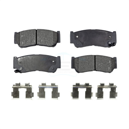 Rear Ceramic Disc Brake Pads TEC-1297 For 2007-2009 Hyundai Santa Fe