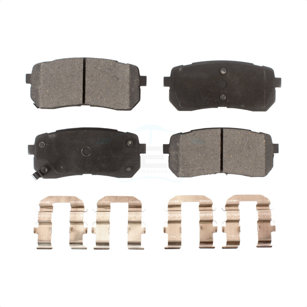 Rear Ceramic Disc Brake Pads TEC-1302 For Kia Sedona Hyundai Veracruz ...