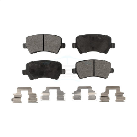 Rear Ceramic Disc Brake Pads TEC-1307 For Volvo XC60 S60 XC70 S80 Land Rover Range Evoque V60 Cross