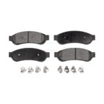 Rear Ceramic Disc Brake Pads TEC-1334 For Ford F-250 Super Duty F-350 F-450