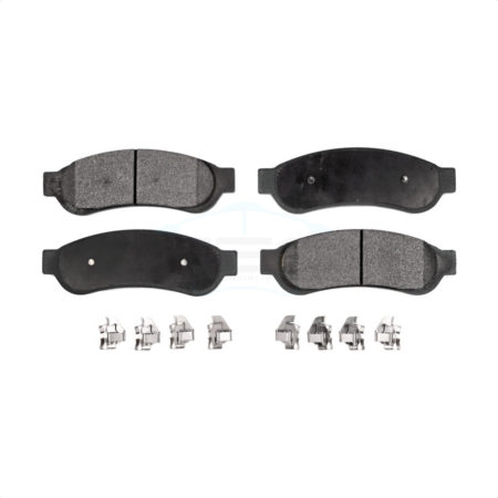 Rear Ceramic Disc Brake Pads TEC-1334 For Ford F-250 Super Duty F-350 F-450