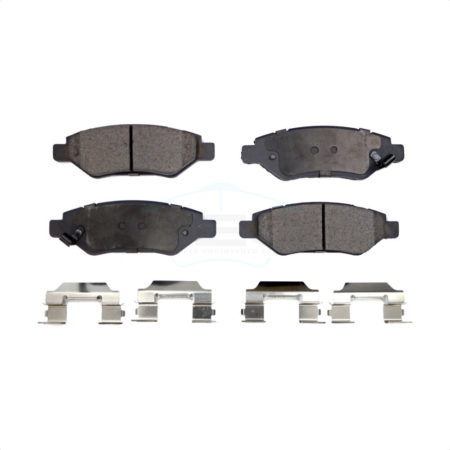 Rear Ceramic Disc Brake Pads TEC-1337 For Cadillac Chevrolet Camaro SRX CTS Saab 9-4X