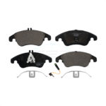 Front Ceramic Disc Brake Pads TEC-1342 For Mercedes-Benz E350 C300 C250 C350 E400 E550 SLK250 CLS400