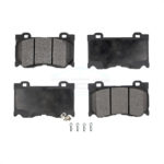 Front Ceramic Disc Brake Pads TEC-1346 For INFINITI G37 Q50 Nissan 370Z Q60 M37 Q70 Q70L QX70 M56 Z