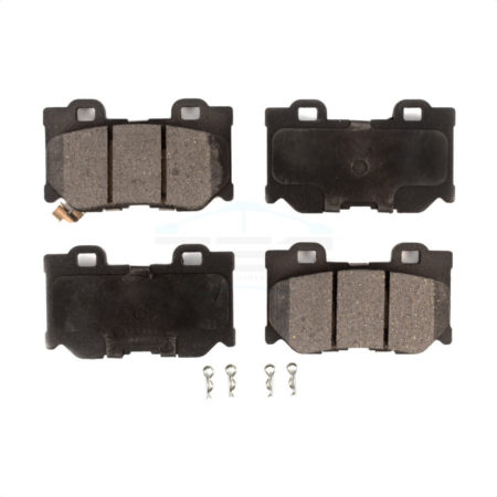 Rear Ceramic Disc Brake Pads TEC-1347 For INFINITI G37 Q50 Nissan 370Z Q60 M37 Q70 Q70L QX70 M56 Z