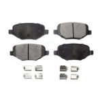 Rear Ceramic Disc Brake Pads TEC-1377 For Ford Explorer Edge Taurus Flex Lincoln Police Interceptor