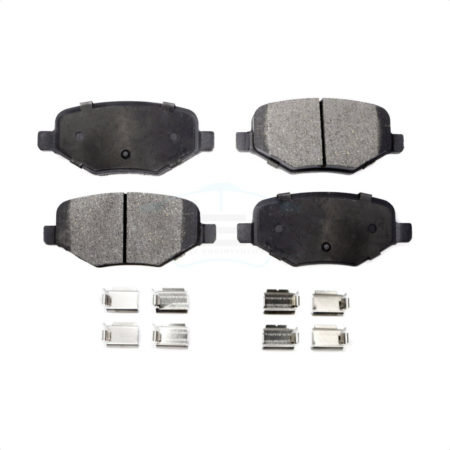Rear Ceramic Disc Brake Pads TEC-1377 For Ford Explorer Edge Taurus Flex Lincoln Police Interceptor
