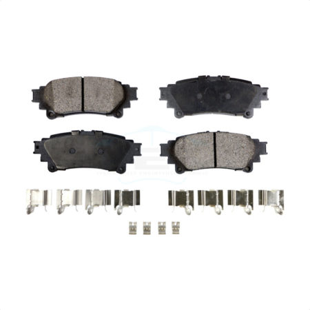 Rear Ceramic Disc Brake Pads TEC-1391 For Toyota Highlander Sienna Lexus RX350 Prius V GS350 IS250
