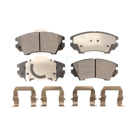 Front Ceramic Disc Brake Pads TEC-1404 For Chevrolet Camaro Caprice Saab 9-5