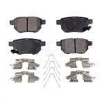 Rear Ceramic Disc Brake Pads TEC-1423 For Toyota Corolla Prius Scion xB Yaris tC Lexus CT200h Matrix
