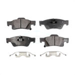Rear Ceramic Disc Brake Pads TEC-1498 For Jeep Grand Cherokee Dodge Durango WK