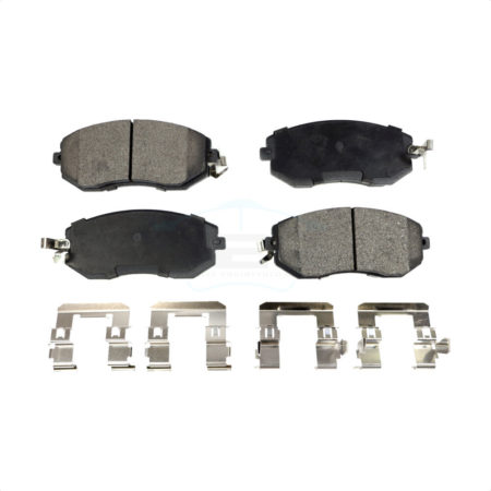 Front Ceramic Disc Brake Pads TEC-1539 For Subaru Forester Impreza Outback XV Crosstrek Legacy Scion