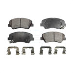Front Ceramic Disc Brake Pads TEC-1543 For Hyundai Elantra Kia Accent Forte Rio Veloster GT Forte5
