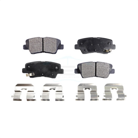 Rear Ceramic Disc Brake Pads TEC-1544 For Hyundai Kia Elantra Optima Soul Sonata Forte Accent Rio GT