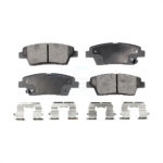Rear Ceramic Disc Brake Pads TEC-1551 For Hyundai Genesis Mini Cooper Countryman G80 Paceman Kia