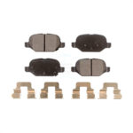 Rear Ceramic Disc Brake Pads TEC-1569 For 2012-2019 Fiat 500
